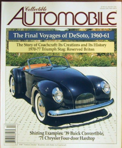 COLLECTIBLE AUTOMOBILE 2004 OCT - COACHCRAFT, STAG, EVO